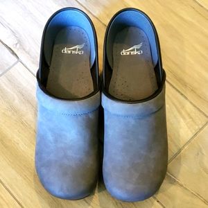 Dansko Grey Suede clog women's size 41